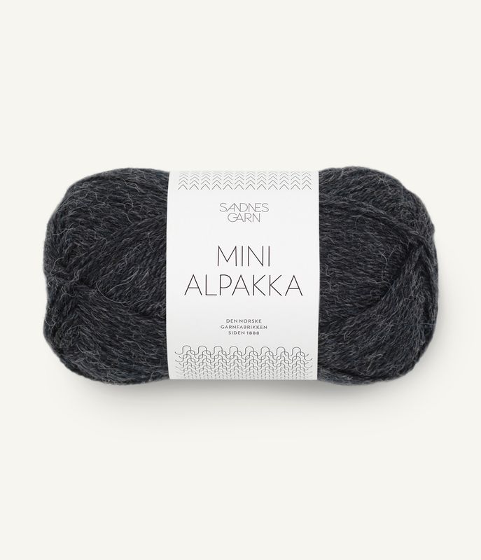 UT Mini Alpakka 1088 Charcoal Melange